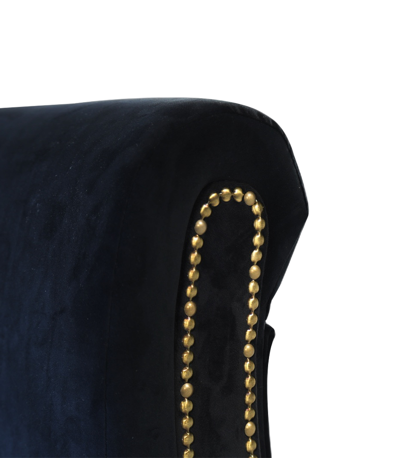 B-004 Amerikaanse klassieke stoffen chaise longue