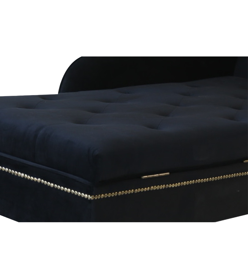 B-004 Amerikaanse klassieke stoffen chaise longue
